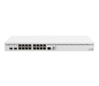 Mikrotik CCR2004-16G-2S+ Routeur connecté 16 Gigabit Ethernet Blanc