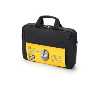 DICOTA Value Toploading Kit sacoche d'ordinateurs portables 39,6 cm (15.6") Sac Messenger Noir