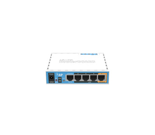 Mikrotik hAP Blanc Connexion Ethernet, supportant l'alimentation via ce port (PoE)