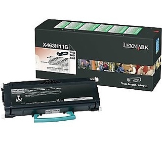 Lexmark X463, X464, X466 High Yield Return Program Toner Cartridge Cartouche de toner Original Noir