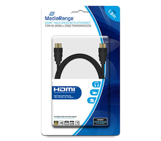 MediaRange MRCS156 câble HDMI 1,8 m HDMI Type A (Standard) Noir