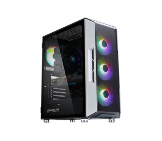 Zalman I3 Neo ATX Mid Tower PC Case Mesh front for efficient cooling Pre-installed fan 3 Midi Tower Noir