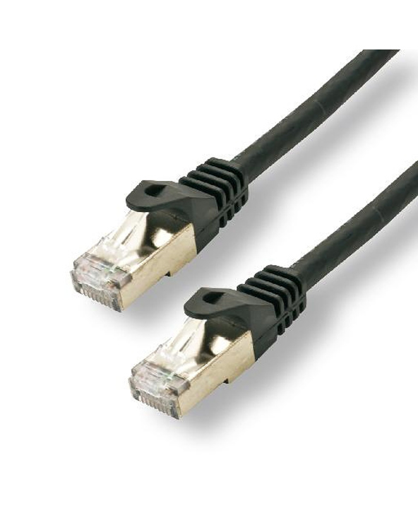 MCL FCC6ABMSHF-5M/N câble de réseau Noir Cat6a S/FTP (S-STP)