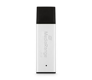 MediaRange MR1901 lecteur USB flash 64 Go USB Type-A 3.0 Noir, Argent