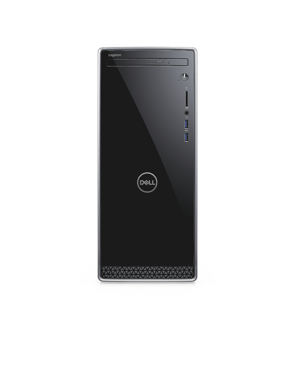DELL Inspiron 3670 PC I7 8 Go 1,13 To Windows 10 Home Noir, Argent