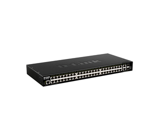 D-Link DGS-1520-52/E commutateur réseau Géré L3 10G Ethernet (100/1000/10000) 1U Noir