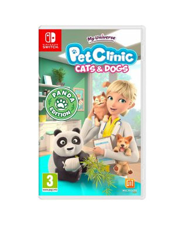 Microids My Universe - PET CLINIC CATS & DOGS - Panda Edition Spéciale Espagnol Nintendo Switch