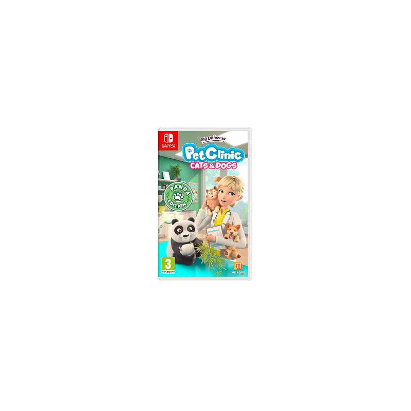 Microids My Universe - PET CLINIC CATS & DOGS - Panda Edition Spéciale Espagnol Nintendo Switch