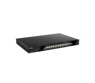D-Link DGS-1520-28MP/E commutateur réseau Géré L3 Gigabit Ethernet (10/100/1000) Connexion Ethernet, supportant l'alimentation v