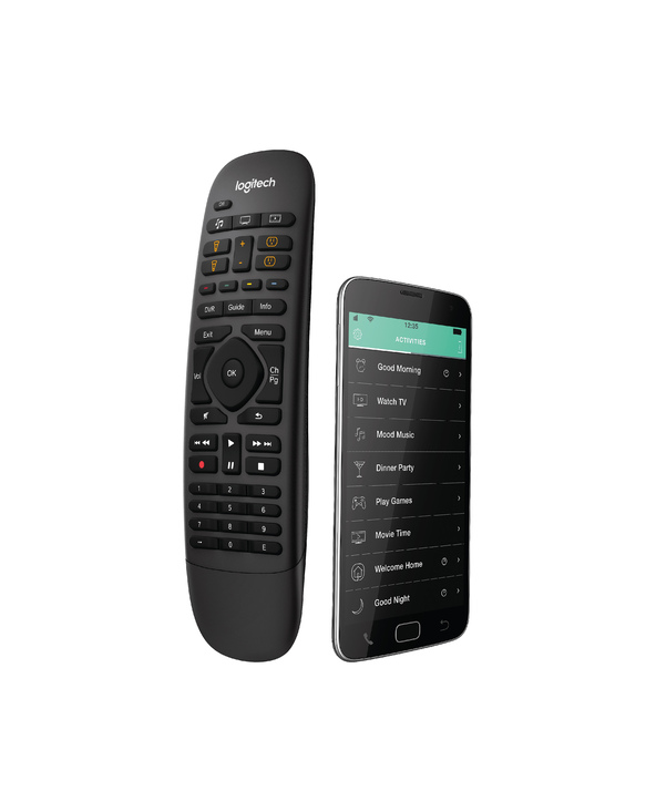 Logitech Harmony Companion télécommande IR sans fil / wi-fi Acoustique, DVR, console de jeux, Système home cinema, PC, Smartphon