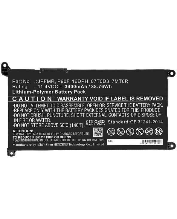 DLH DWXL4783-B039Y2 composant de notebook supplémentaire Batterie
