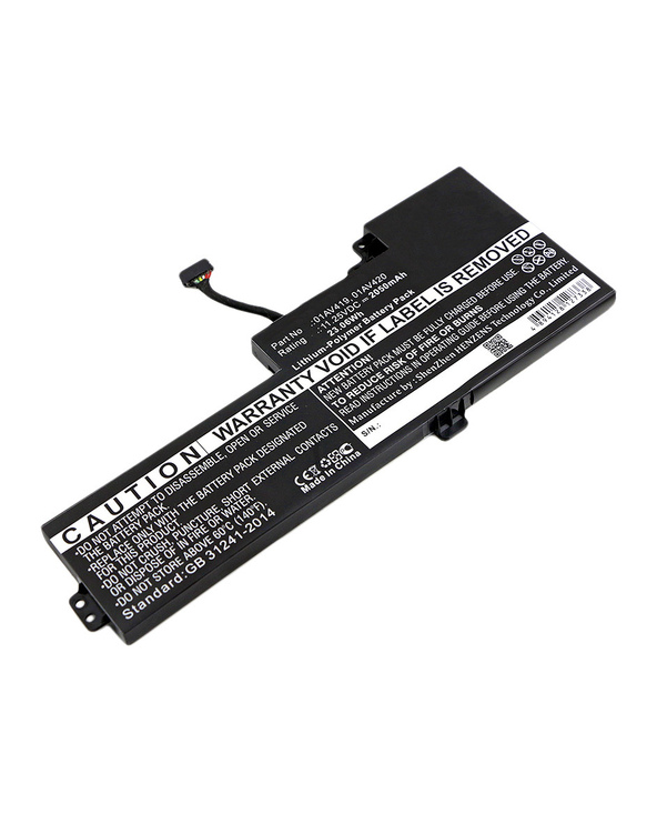 DLH Batterie Li-Pol 11.25V 2050mAh 24Wh - 01AV419 / 01AV420 / 01AV421 / 01AV489 / SB10K97576 / SB10K97577 / SB10K97578
