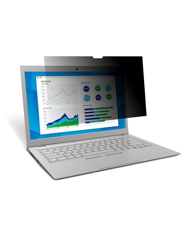 3M Filtre de confidentialité tactile pour HP EliteBook x360 1030 G2, 16:9, PFNHP014