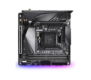 Gigabyte Z490I AORUS ULTRA (rev. 1.x) Intel Z490 LGA 1200 (Socket H5) mini ITX