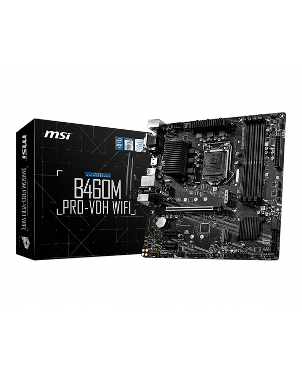 MSI B460M PRO-VDH WIFI carte mère Intel B460 LGA 1200 (Socket H5) micro ATX