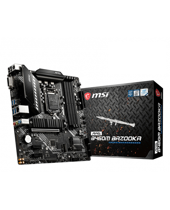 MSI MAG B460M BAZOOKA carte mère Intel B460 LGA 1200 (Socket H5) micro ATX