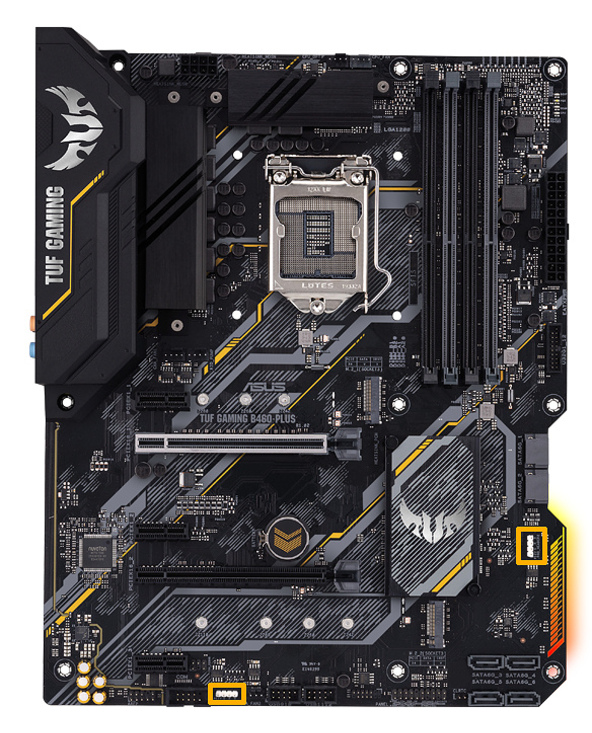 ASUS TUF GAMING B460-PLUS Intel B460 LGA 1200 (Socket H5) ATX