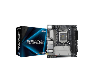 Asrock H470M-ITX/AC carte mère Intel H470 LGA 1200 (Socket H5) mini ITX