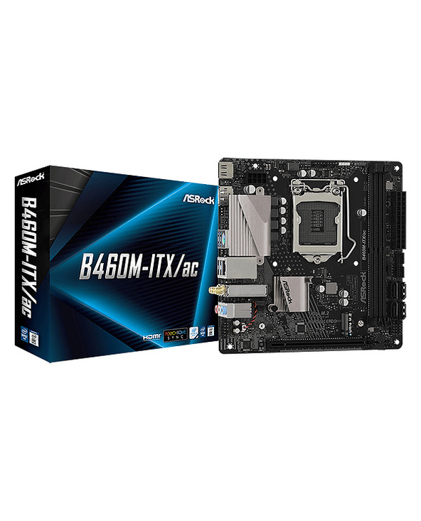 Asrock B460M-ITX/AC carte mère Intel B460 LGA 1200 (Socket H5) mini ITX