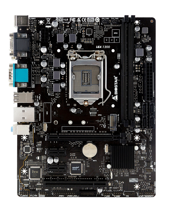 Biostar H410MHG carte mère Intel H410 LGA 1200 (Socket H5) micro ATX
