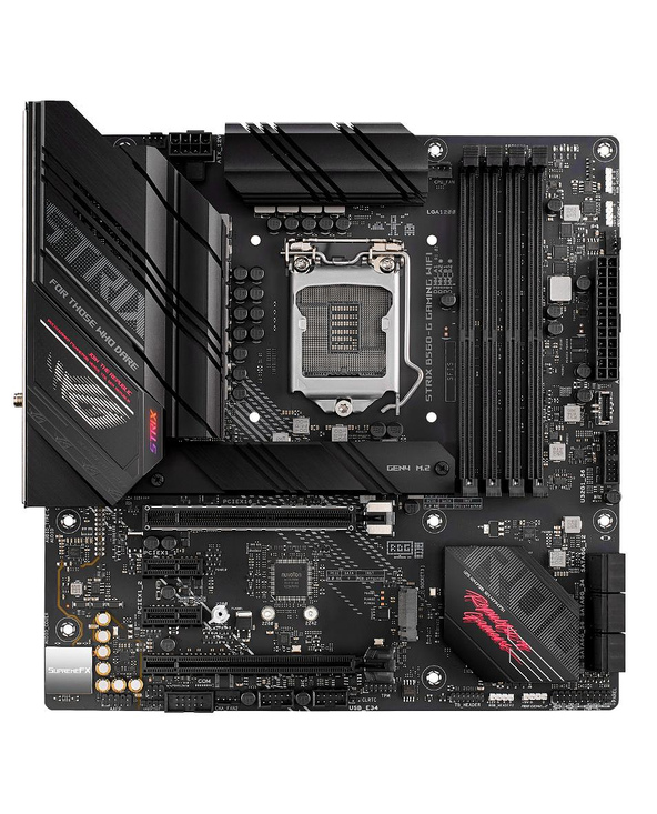 ASUS ROG STRIX B560-G GAMING WIFI Intel B560 LGA 1200 (Socket H5) micro ATX