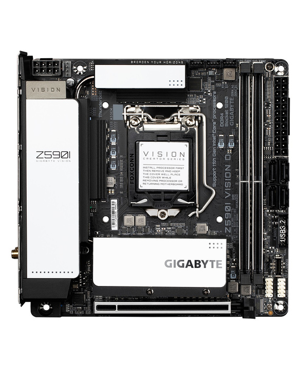 Gigabyte Z590I VISION D carte mère Intel Z590 LGA 1200 (Socket H5) mini ITX