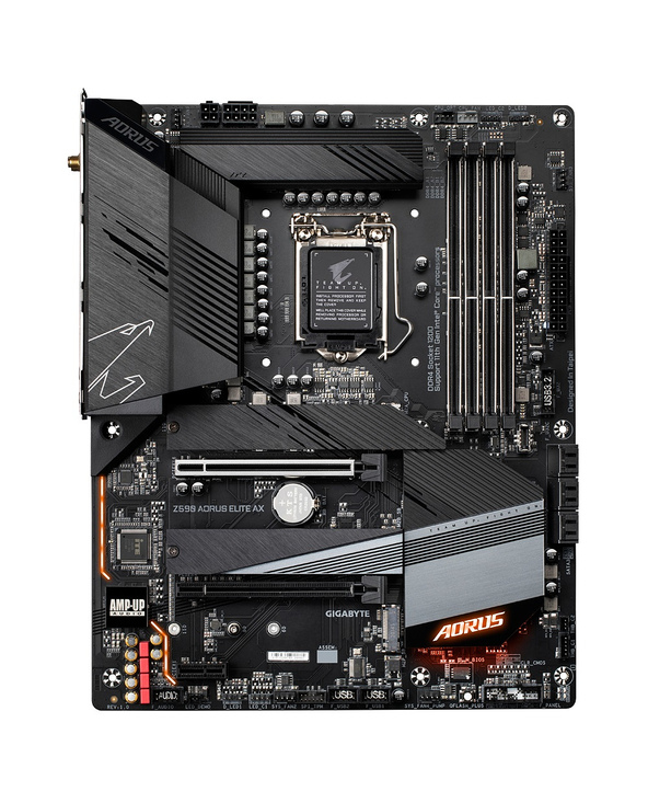 Gigabyte Z590 AORUS ELITE AX carte mère Intel Z590 LGA 1200 (Socket H5) ATX