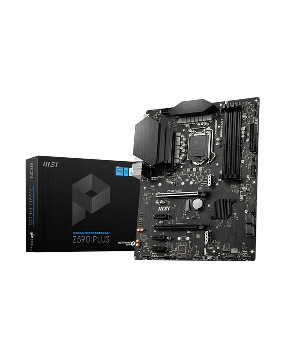 MSI Z590 PLUS carte mère Intel Z590 LGA 1200 (Socket H5) ATX
