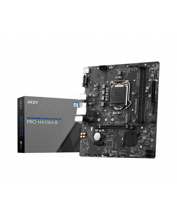 MSI PRO H410M-B carte mère Intel H510 LGA 1200 (Socket H5) micro ATX