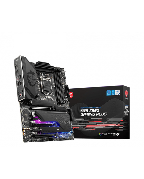 MSI MPG Z590 GAMING PLUS carte mère Intel Z590 LGA 1200 (Socket H5) ATX