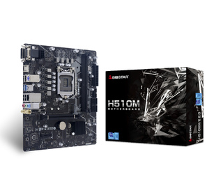 Biostar H510MX/E 2.0 carte mère Intel H510 LGA 1200 (Socket H5) ATX
