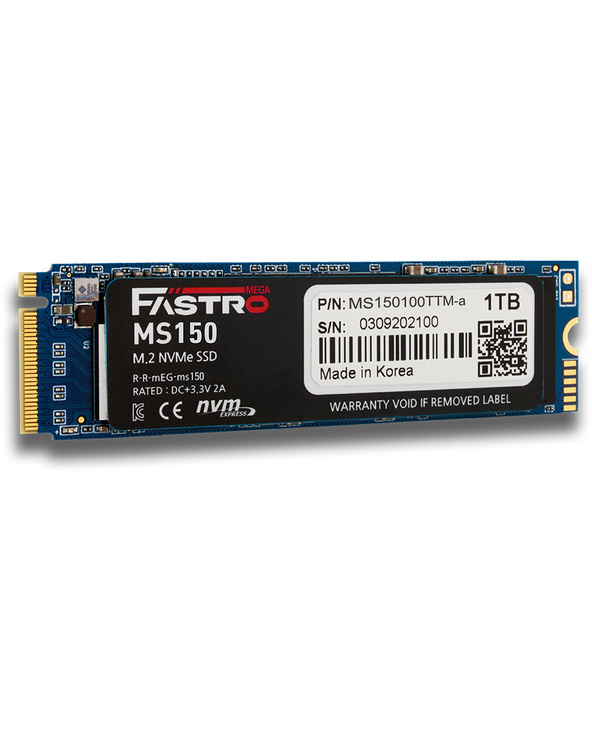 FASTRO MS150-100TTS disque SSD M.2 1 To PCI Express 3.0 3D TLC NAND NVMe
