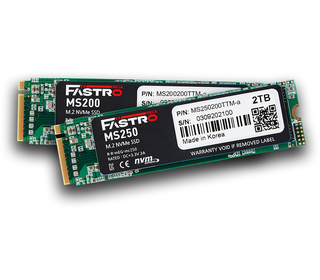 FASTRO MS200-200TTS disque SSD M.2 2 To PCI Express 3.0 3D TLC NAND NVMe