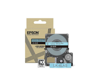 Epson LK-4LAS Gris, Bleu clair