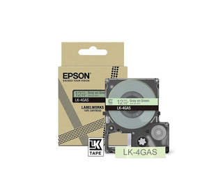 Epson LK-4GAS Gris, Vert clair