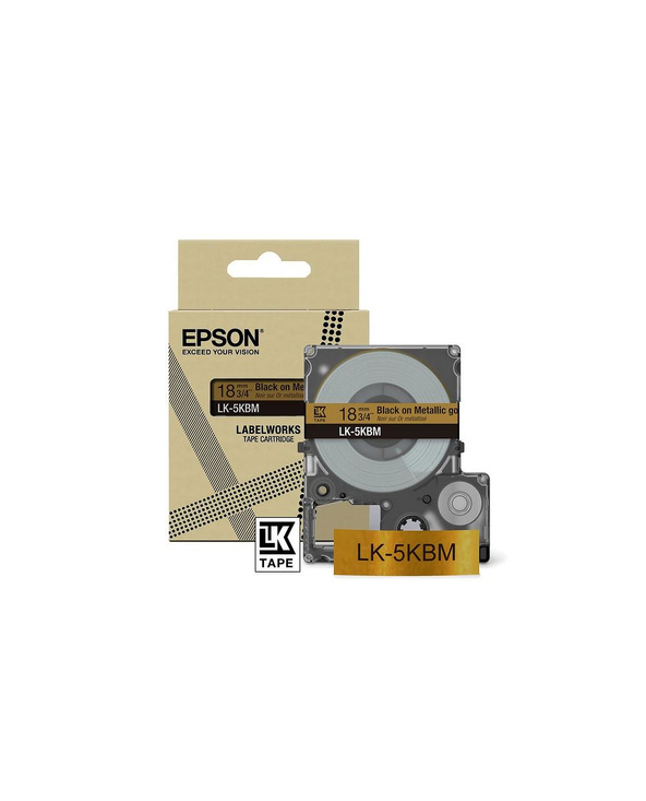 Epson LK-5KBM Noir, Or