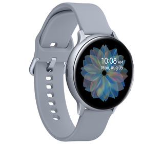 Samsung Galaxy Watch Active2 3,56 cm (1.4") OLED 44 mm Numérique 360 x 360 pixels Écran tactile Argent Wifi GPS (satellite)