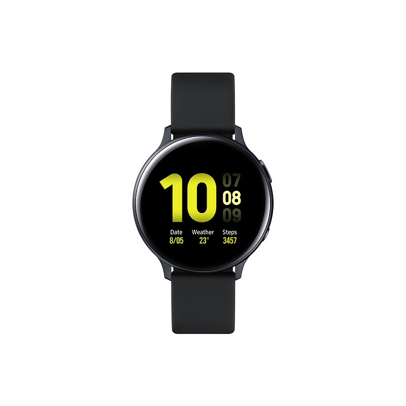 Samsung Galaxy Watch Active2 3,56 cm (1.4") OLED 44 mm Numérique 360 x 360 pixels Noir Wifi GPS (satellite)
