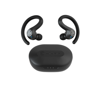 JLab JBuds Air Sport True Wireless Écouteurs True Wireless Stereo (TWS) Crochets auriculaires Appels/Musique Bluetooth Noir