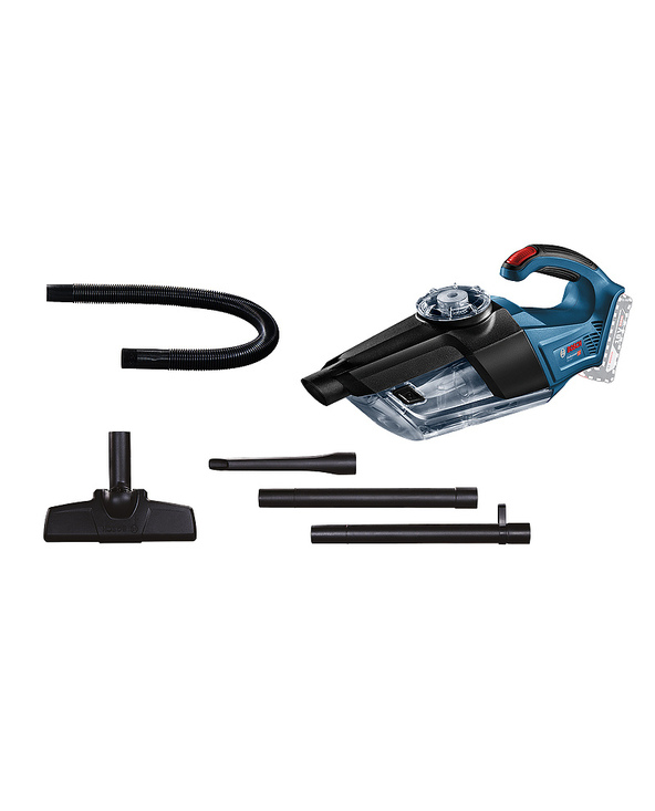 Bosch GAS 18V-1 Professional aspirateur de table Noir, Bleu, Rouge, Translucide Sans sac