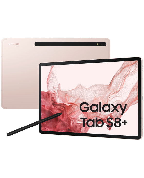 Samsung Galaxy Tab S8+ 5G SM-X806B 12.4" 128 Go Rose doré