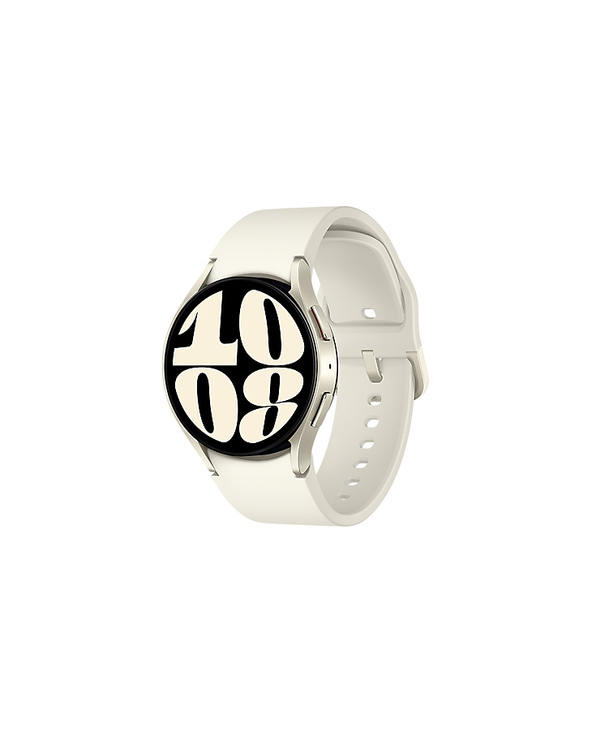 Samsung Galaxy Watch6 3,3 cm (1.3") OLED 40 mm Numérique 432 x 432 pixels Écran tactile Crème Wifi GPS (satellite)
