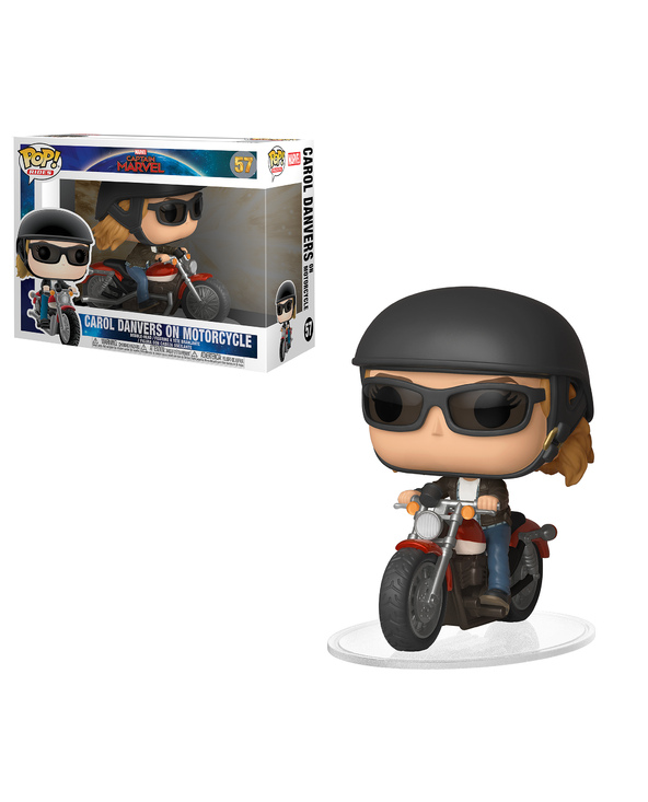 FUNKO Pop Ride: Marvel Captain Marvel - Carol Danvers On Motorcycle FUNKO Pop Ride: Marvel Captain Marvel - Carol Danvers On Motorcycle