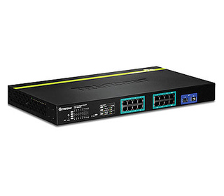 Trendnet TPE-1620WS commutateur réseau Géré L2 Gigabit Ethernet (10/100/1000) Connexion Ethernet, supportant l'alimentation via 