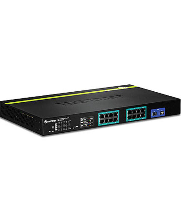 Trendnet TPE-1620WS commutateur réseau Géré L2 Gigabit Ethernet (10/100/1000) Connexion Ethernet, supportant l'alimentation via 