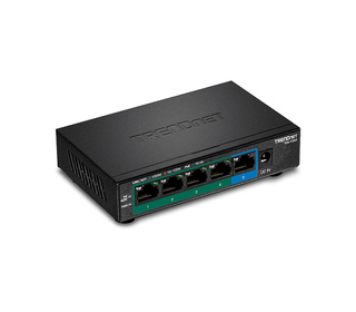Trendnet TPE-TG52 commutateur réseau Non-géré Gigabit Ethernet (10/100/1000) Connexion Ethernet, supportant l'alimentation via c