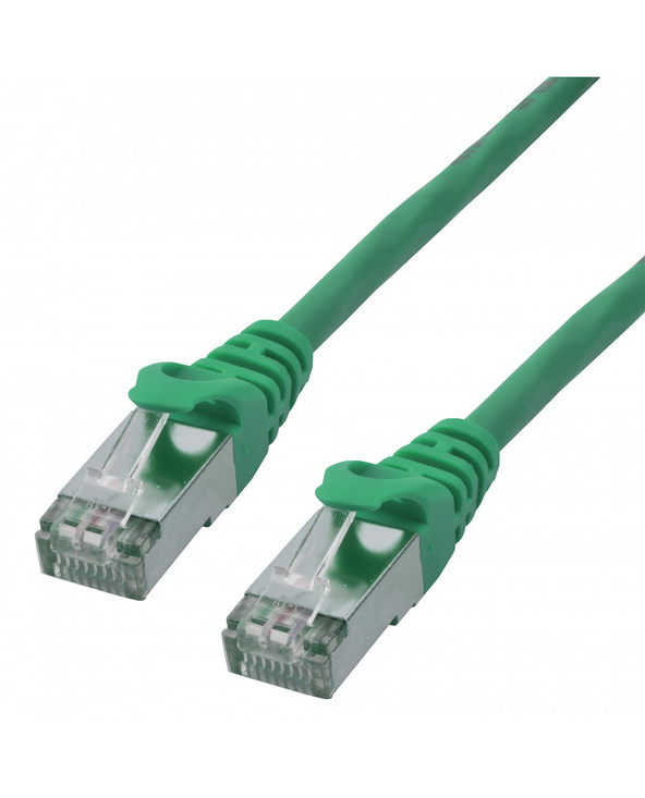 MCL IC5K99AZZZ6ASH05V câble de réseau Vert 0,5 m Cat6a S/FTP (S-STP)