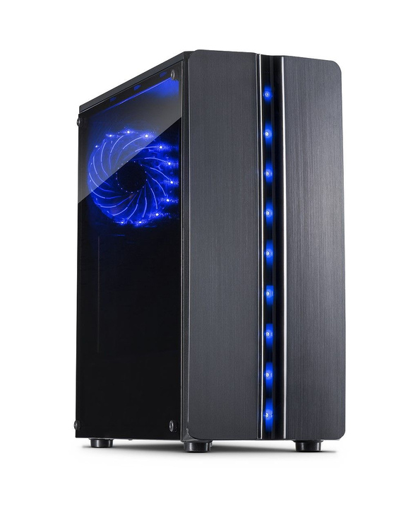 Inter-Tech 88881309 unité centrale Mini Tower Noir