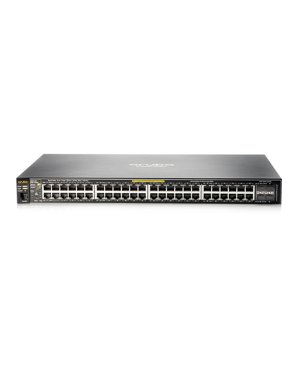 Aruba 2530 48G PoE+ Géré L2 Gigabit Ethernet (10/100/1000) Connexion Ethernet, supportant l'alimentation via ce port (PoE) 1U Gr