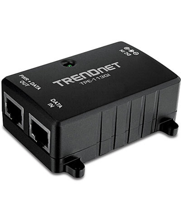 Trendnet TPE-113GI adaptateur et injecteur PoE Gigabit Ethernet 48 V